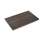 image of Flash Furniture GSF-003-30X48-DKBRN-GG 30x48 Rectangular Solid Beech Wood Table Top, Dark Brown Butcher Block