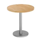 image of Flash Furniture GSF-RD30-NAT-TR18S-GG 30" Round Beech Wood Table Top, Natural Finish, 29-1/2"H