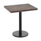 image of Flash Furniture GSF-REC2430-DKBRN-TR18-GG Rectangular Wood Table Top, 24x30, Dark Brown, Butcher Block Style