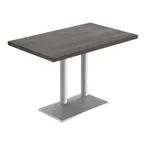 image of Flash Furniture GSF-REC3048-DKBRN-TB002S-GG 30x48 Rectangular Wood Table Top, Dark Brown Butcher Block, Beech Wood