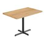 image of Flash Furniture GSF-REC3048-NAT-T2230-GG 30x48 Rectangular Beech Wood Butcher Block Table Top, Natural Finish, 29.5H
