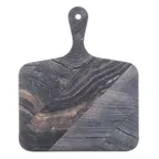 image of TableCraft Products 10017 - Rectangular Tray, 8" x 10" (12" OAL) with Handle Loop, Melamine Pattern