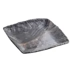 image of TableCraft 10021 Serving & Display Tray, 10" x 9-3/4" Square, Melamine Barnwood Patterned
