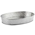 image of TableCraft Products 10037 Oval Platter, 12" x 9" x 2-1/8", Stainless Steel Finish