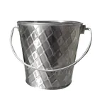 image of TableCraft Products 10041 Lattice Collection™ Pail, 16.5 oz 4" Diameter x 3-3/4" Steel Handle