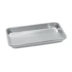 image of TableCraft Products 1006AS Bun/Sheet Pan, 1/8 Size, 10" x 6", 23 Gauge, Aluminized Steel