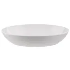 image of TableCraft Products 1025002 - Oval Bowl, 3 Qt (96 oz) 14" x 10", White, Safe, Resistant to 158°F