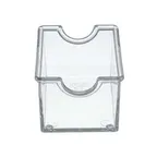 image of TableCraft Products 10308 Sugar Packet Holder, 3-1/4" x 2-1/2" x 2", Polystyrene, Dishwasher Safe