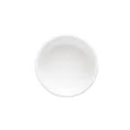 image of TableCraft 10312W - 3oz Square Melamine Bowl, 3" x 3" x 1-1/4", White, Dishwasher Safe, Stacking