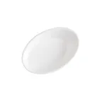 image of TableCraft 10313W - Oval Plastic Bowl, 3‑1/2" x 2‑1/4" x 1‑1/8", 3/4 oz Capacity, White Melamine
