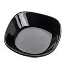 image of TableCraft 10315BK - Black Square Melamine Mini Bowl, 1.5 oz, 2-3/4" x 2-3/4" x 7/8", Dishwasher Safe