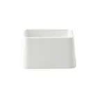 image of TableCraft Products 10420 - Sierra Collection Sugar Packet Holder, White Melamine, Plastic Caddy