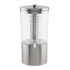 image of TableCraft 10450 2.5‑Gallon Beverage Dispenser, Tritan Reservoir, Nickel Faucet, Uninsulated
