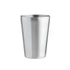 image of TableCraft Products 10470 - 18oz Brushed Stainless Steel Cocktail Shaker, 3-1/4" Dia. x 5" H