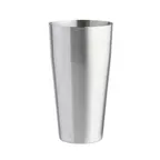 image of TableCraft 10471 - 28oz Commercial Cocktail Shaker 3-13/20" Dia x 7" H Brushed 18/8 SS