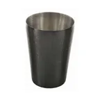image of TableCraft Products 10555 - Cocktail Shaker, 28 oz, 3-13/20" Dia x 7" H, Black, 18/8 Steel