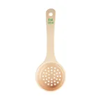 image of TableCraft Products 10651 Portion Control Spoon, 4 oz, Perforated, Polycarbonate, Beige