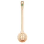 image of TableCraft Products 10653 Portion Control Spoon, 4 oz, Perforated, 12.6" x 3" x 1.5", PC Beige