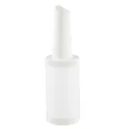 image of TableCraft Products 10908 - 32oz (1qt) White Polyethylene Pourmaster Pourer, White Spout & Base