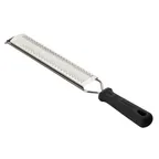 image of TableCraft 10979 Grater/Zester, 1.5" x 1" x 13.75", Stainless Steel Blade, PerfectGrip