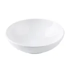 image of TableCraft Products 11149 – Pulito 24oz Round Melamine Bowl, White, 8-9" Diameter, 3/4qt