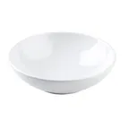 image of TableCraft 11150 - Pulito 48 oz. White Melamine Round Coupe Bowl, 8-9" Diameter, 1 Qt
