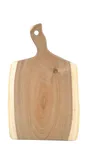 image of TableCraft Products 11296 Acacia Wooden Serving Board, 14" x 9" x 3/4", Rectangular, Handle