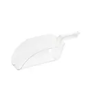 image of TableCraft 11405 - 64-86 oz Polycarbonate Ice Scoop, Flat Bottom, Dishwasher Safe