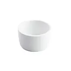 image of TableCraft 11407 - 2 oz White Melamine Ramekin, 2.625" Dia × 1.5" Height, Round Straight Sided