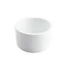 image of TableCraft Products 11408 - 3 oz Ramekin & Sauce Cup, 3" Dia x 1.75" H, Round Melamine White