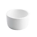image of TableCraft Products 11410 - 6 oz White Melamine Ramekin, 3.75" Dia × 2.125" Height, Round