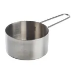 image of TableCraft 11437 - 12oz Stainless Steel Side Server, 12.5" x 3.75" x 2", Mirrored, Dishwasher Safe