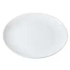 image of TableCraft Products 11529 Oval Platter, 20" x 15-1/4", White Melamine, Dishwasher Safe, NSF