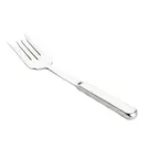 image of TableCraft Products 11630 Four‑Tine Serving Fork, 10.75" Length, Hollow Handle, 18/0 Stainless Steel