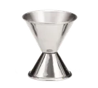 image of TableCraft Products 1204 Jigger – 3/4 oz & 1-1/2 oz Combo, Dishwasher‑Safe, 18/8 Stainless Steel
