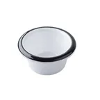 image of TableCraft Products 12214 Canteen Ramekin, 2 oz, 2.75" x 2.75" x 1.375" Round Melamine White