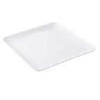 image of TableCraft Products 12286 - Sierra Collection White 16"x16" Square Melamine Serving Platter