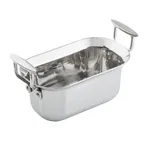 image of TableCraft Products 123512 - 2-Qt 9" x 5-1/4" x 4" Tri-Ply Steam Pan, Induction, Dishwasher Safe