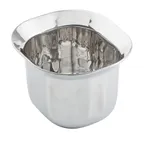 image of TableCraft 123513 - 1/6 1-1/4 Qt. Stainless Steel Steam Table Pan, 5-7/8" x 5-1/4" x 4", Induction