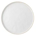 image of TableCraft Products 123518W - Round Serving Tray, 16" Dia, 7/8" Hgt, White Melamine, Dishwasher Safe