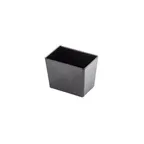 image of TableCraft Products 12556 - 1.5 Qt Black Melamine Bowl, 5" x 6.375" x 5"