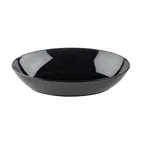 image of TableCraft Products 12589 - Oval Melamine Bowl, 3 Qt (14" x 10" x 3"), Black Finish - 1/Each