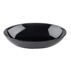 image of TableCraft 12590 - Sierra 4.5‑Qt Oval Melamine Bowl, 16” x 11” x 3.375”, Black