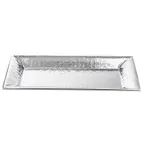 image of TableCraft Products 12842 - Stainless Steel Serving Tray, 22" x 12" Rectangular, Honeycomb