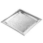 image of TableCraft 12844 - Square 16"x16" Mirror Honeycomb Stainless Steel Serving Tray
