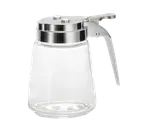image of TableCraft 1370CP Syrup Pourer – 8 oz. Glass Dispenser, Chrome ABS, Dishwasher‑Safe, Rack 1370R