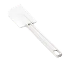 image of TableCraft 1510 - 10" White Rubber Spatula, Heat-Resistant 140°F, BPA-Free, Dishwasher Safe