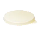image of TableCraft 166AT Replacement Dredge Lid – Beige Plastic, Snap‑Tight, Perforated Top, Dishwasher‑Safe