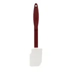 image of TableCraft Products 1863 - 14" Red Nylon Handle Spatula, Silicone Blade, 500°F/260°C, BPA Free