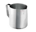 image of TableCraft Products 2036 - 36oz Stainless Steel Mirror Creamer Pitcher, Frothing Cup, Handle